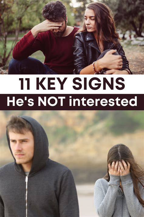 signs hes not interested in dating you